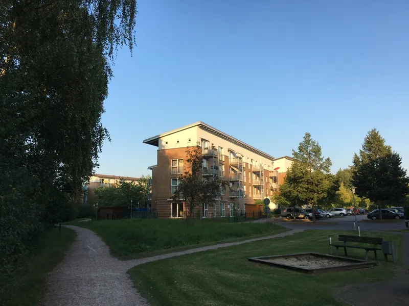 Ansicht der Wohnanlage Haus Gartenholz